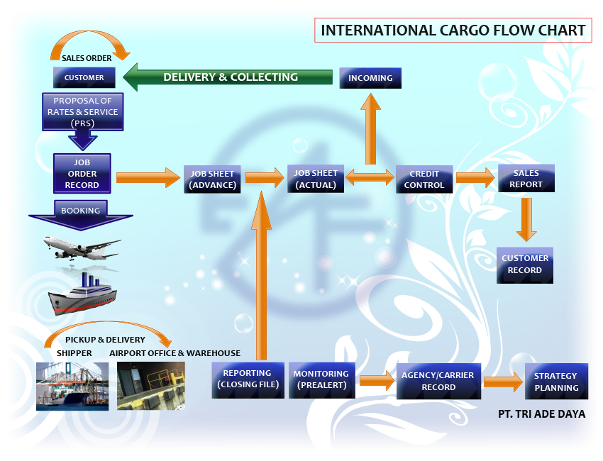 INTERNATIONAL CARGO FLOW CHART